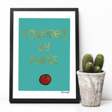Load image into Gallery viewer, Plant powered digital art print